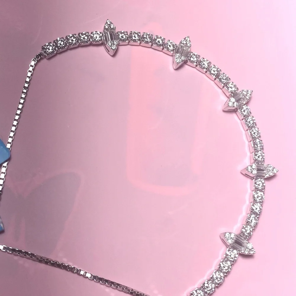 925 Moissanite Adjustable Bracelet 💎 - Picture 5 of 6